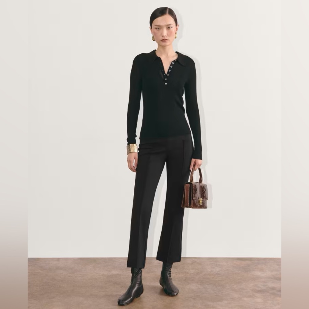 NWOT, The Dream Kick Flare Pant, Black XXS